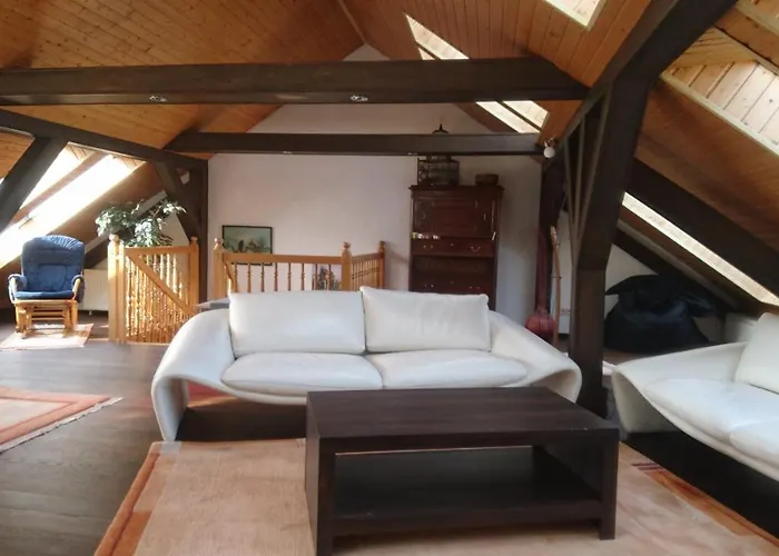 アパート Penthouse Himmelreich Grosszuegige Maisonette Auf 152 Qm Mit Klima & Kamin ゼンフテンベルク