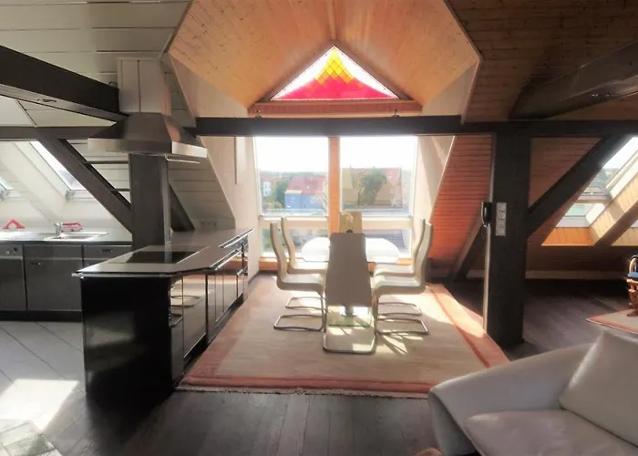 アパート Penthouse Himmelreich Grosszuegige Maisonette Auf 152 Qm Mit Klima & Kamin